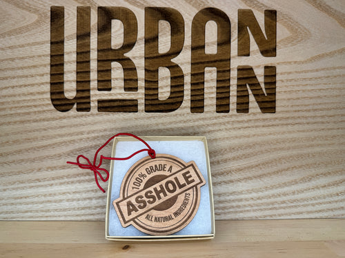 Alder Wood Christmas Ornaments - Handmade Festive Decorations