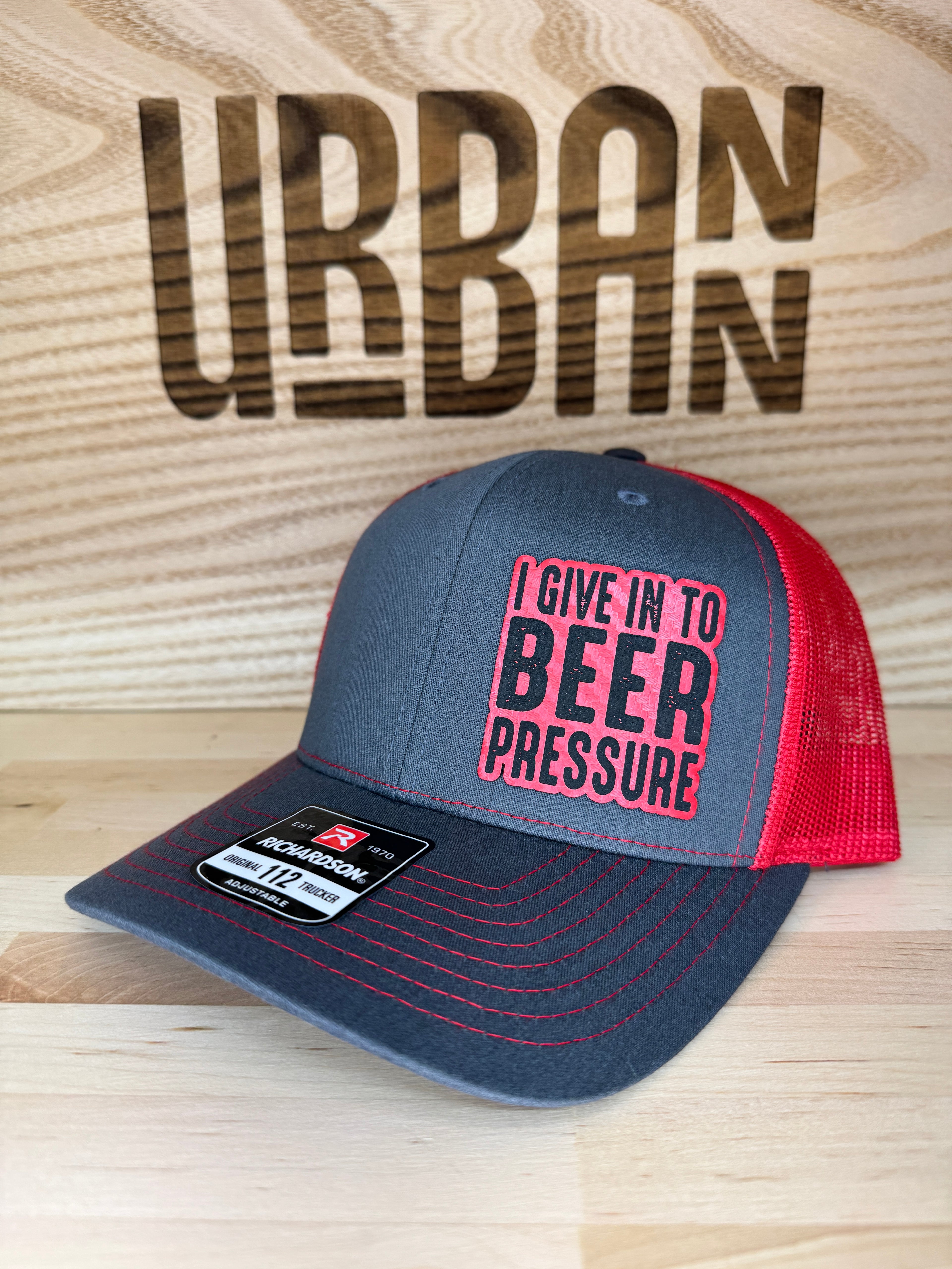 I Give in to Beer Pressure Hat