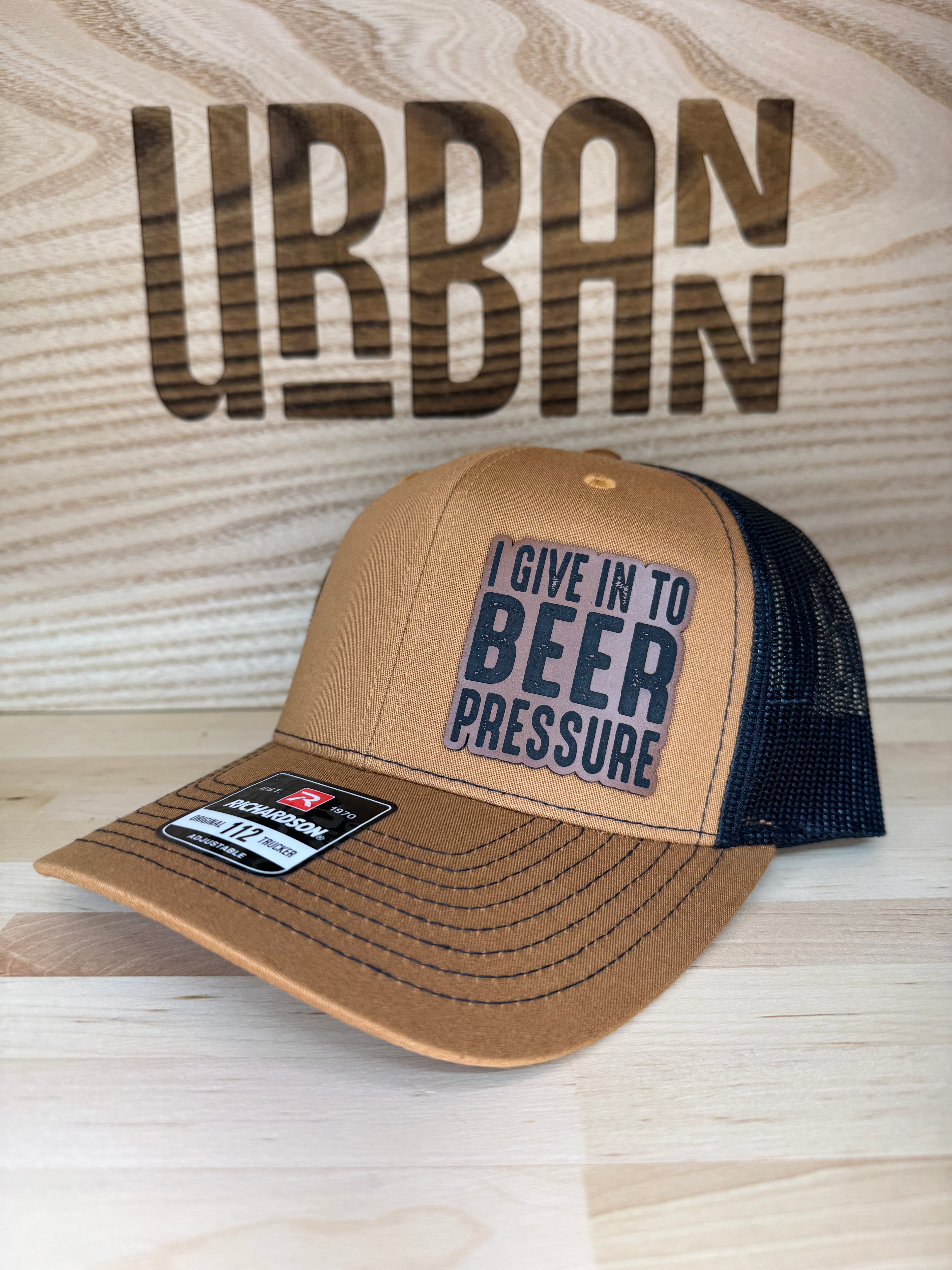 I Give in to Beer Pressure Hat