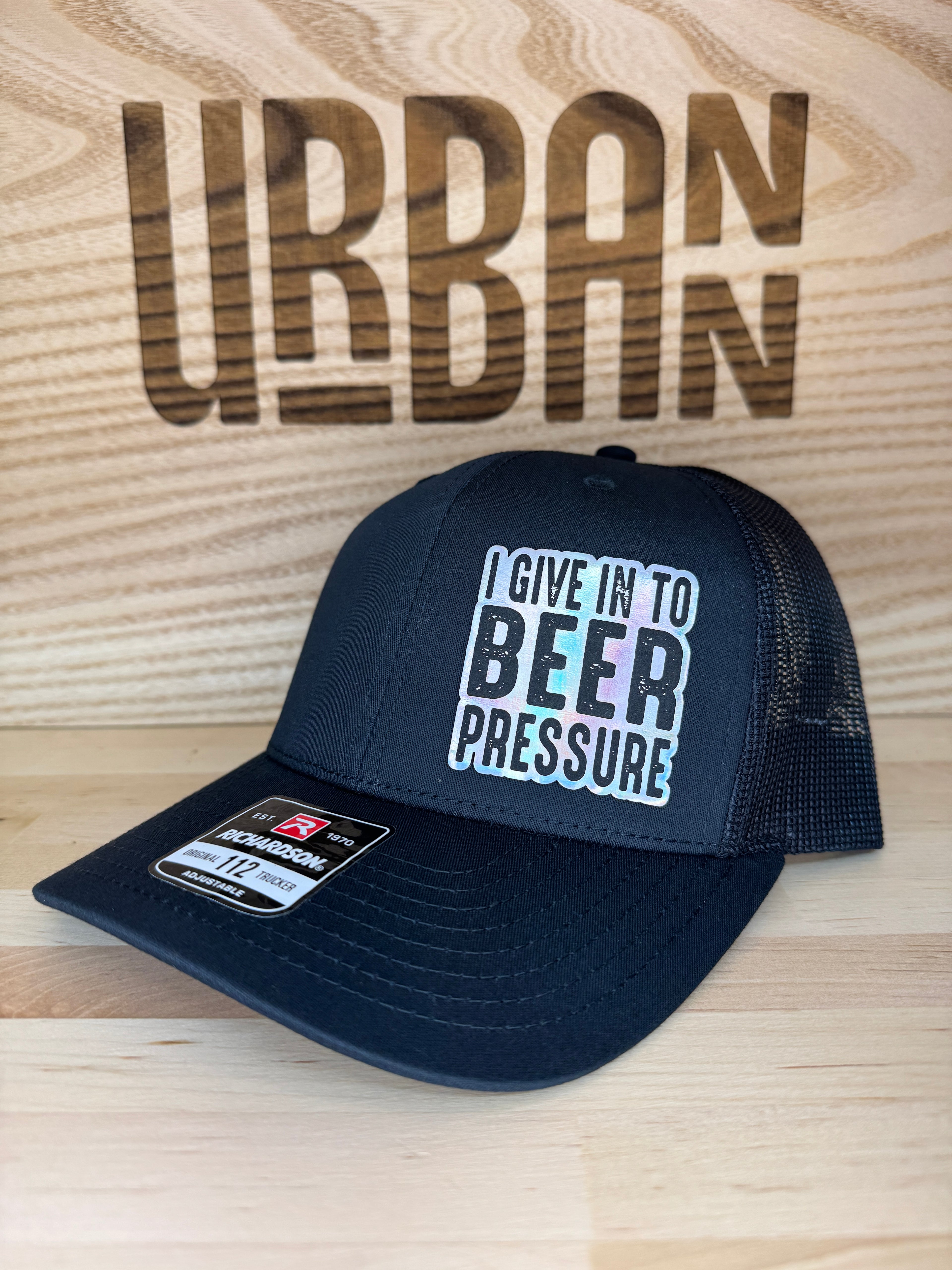 I Give in to Beer Pressure Hat