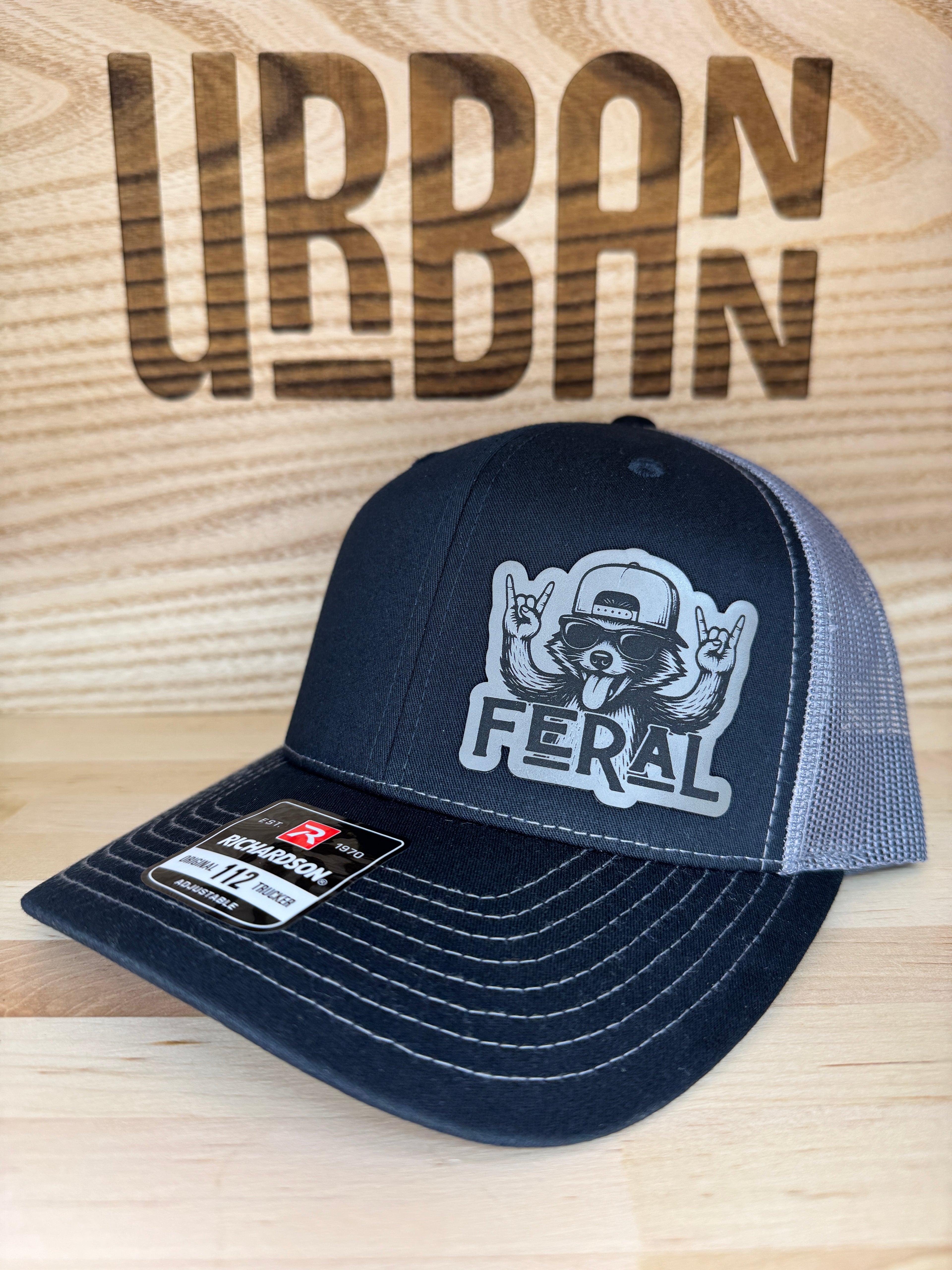 Feral Funny Raccoon Hat