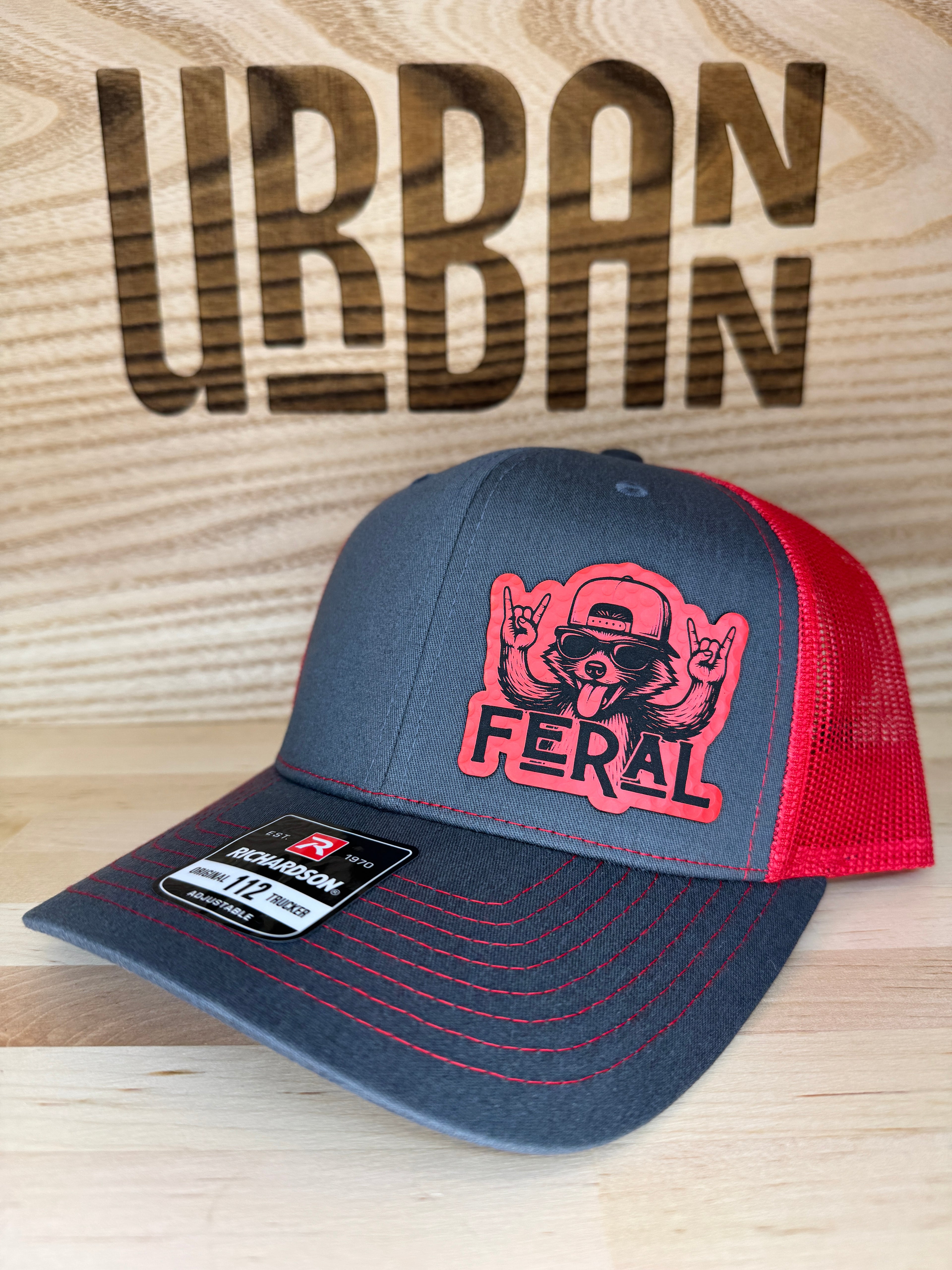 Feral Funny Raccoon Hat