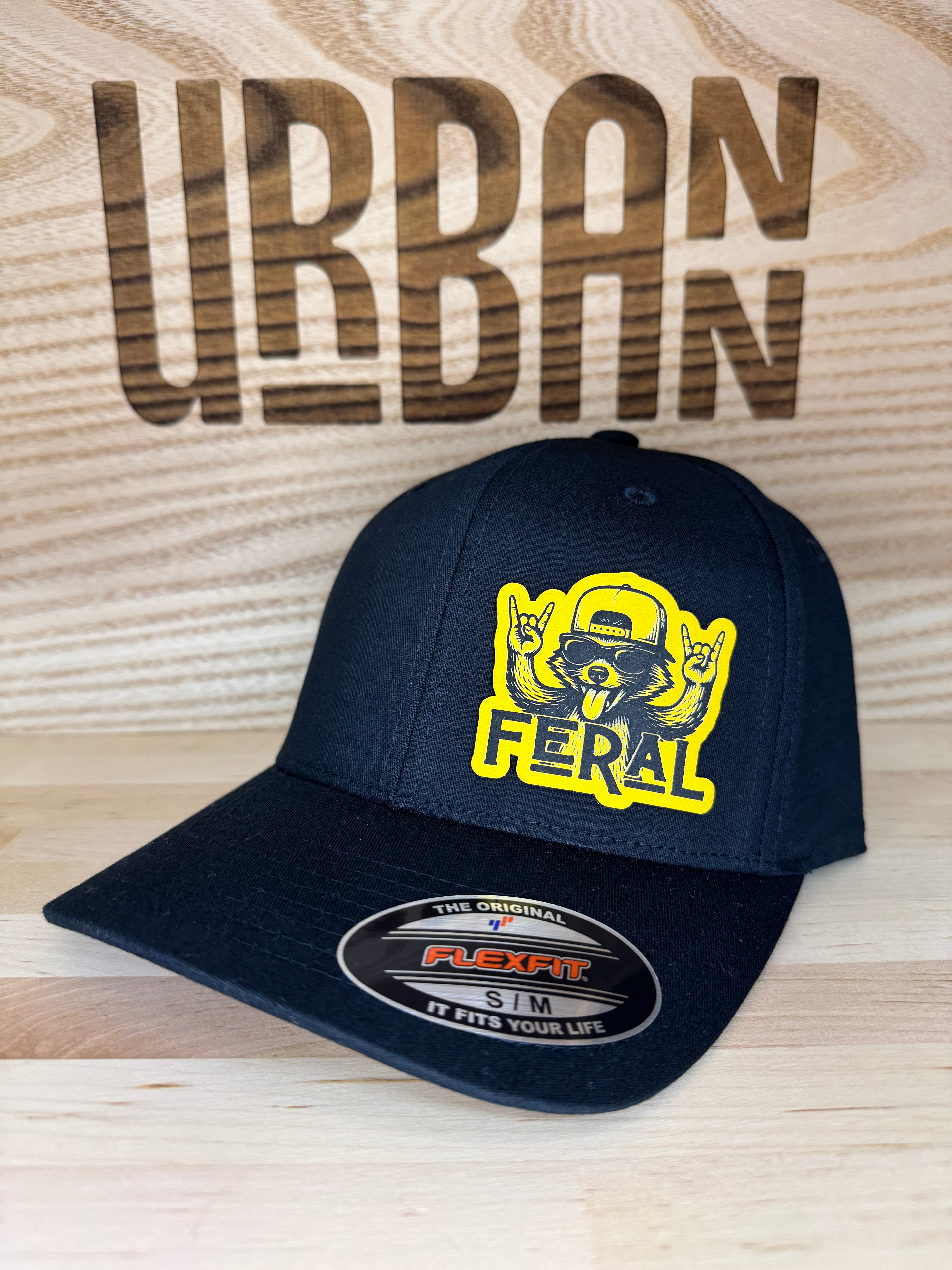 Feral Funny Raccoon Hat