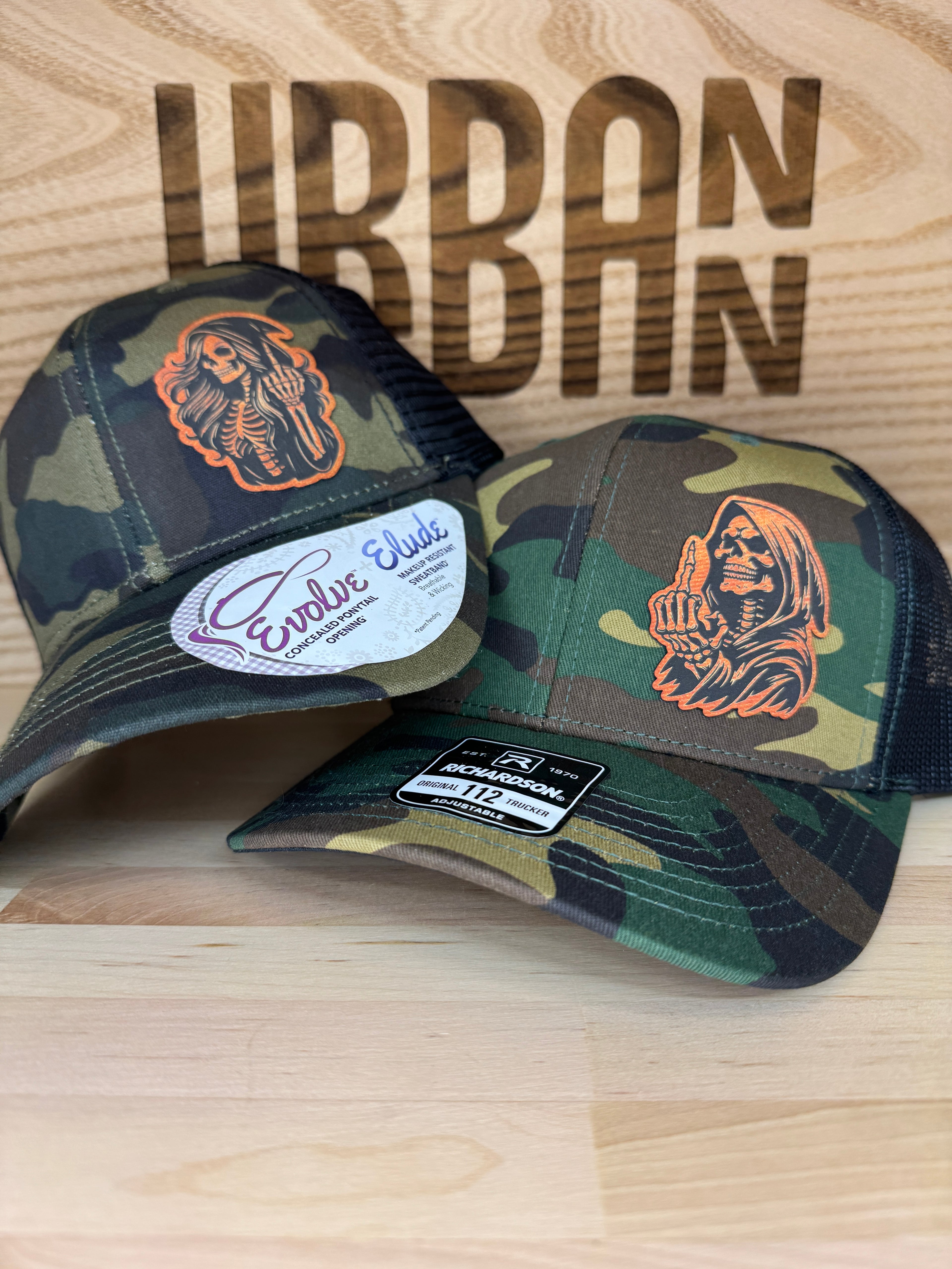 Grim Reaper His and Hers Hats, Single or Double