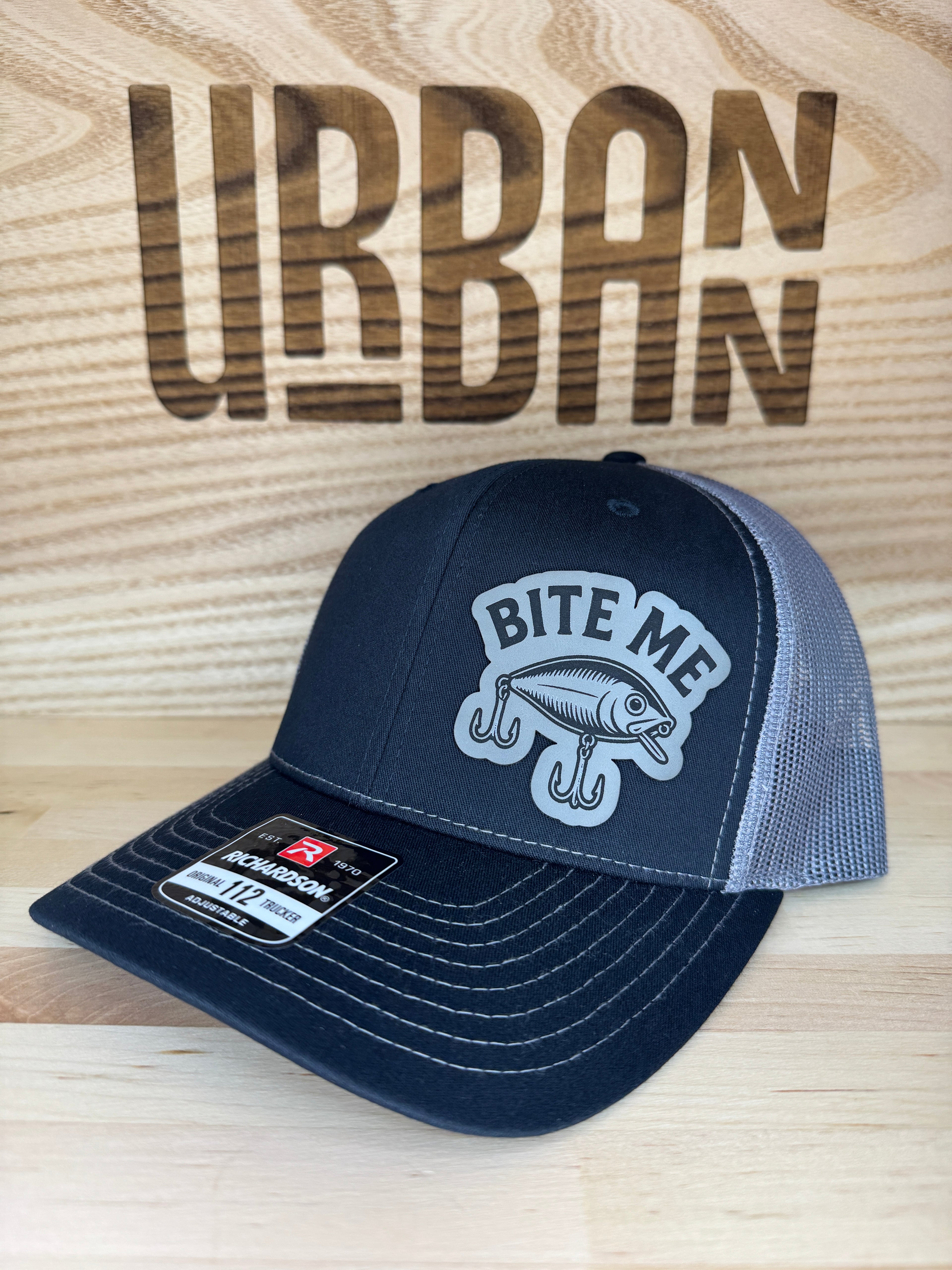 Bite Me Funny Fishing Hat