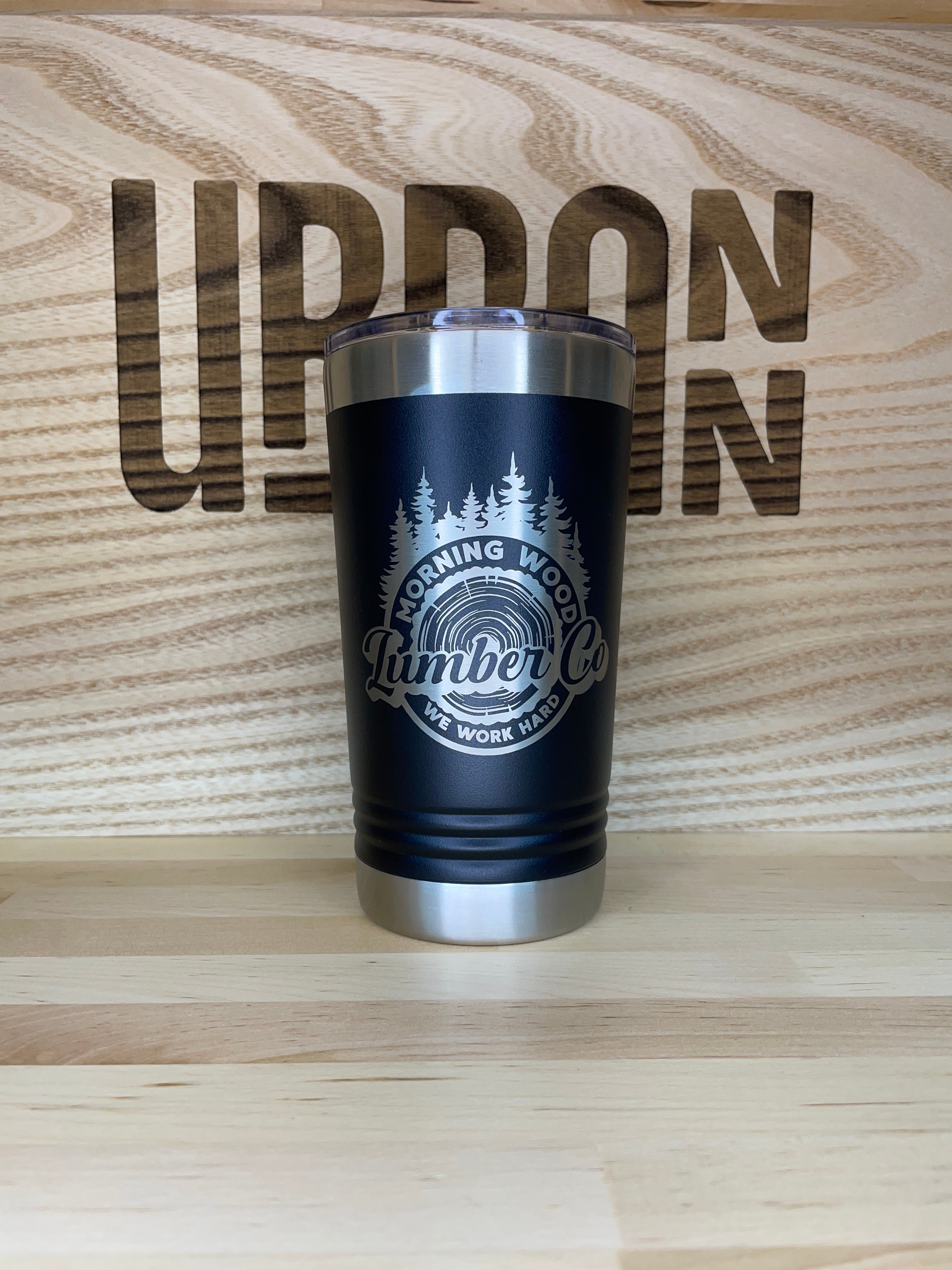 Morning Wood Lumber Company 16 oz. Polar Camel Tumbler