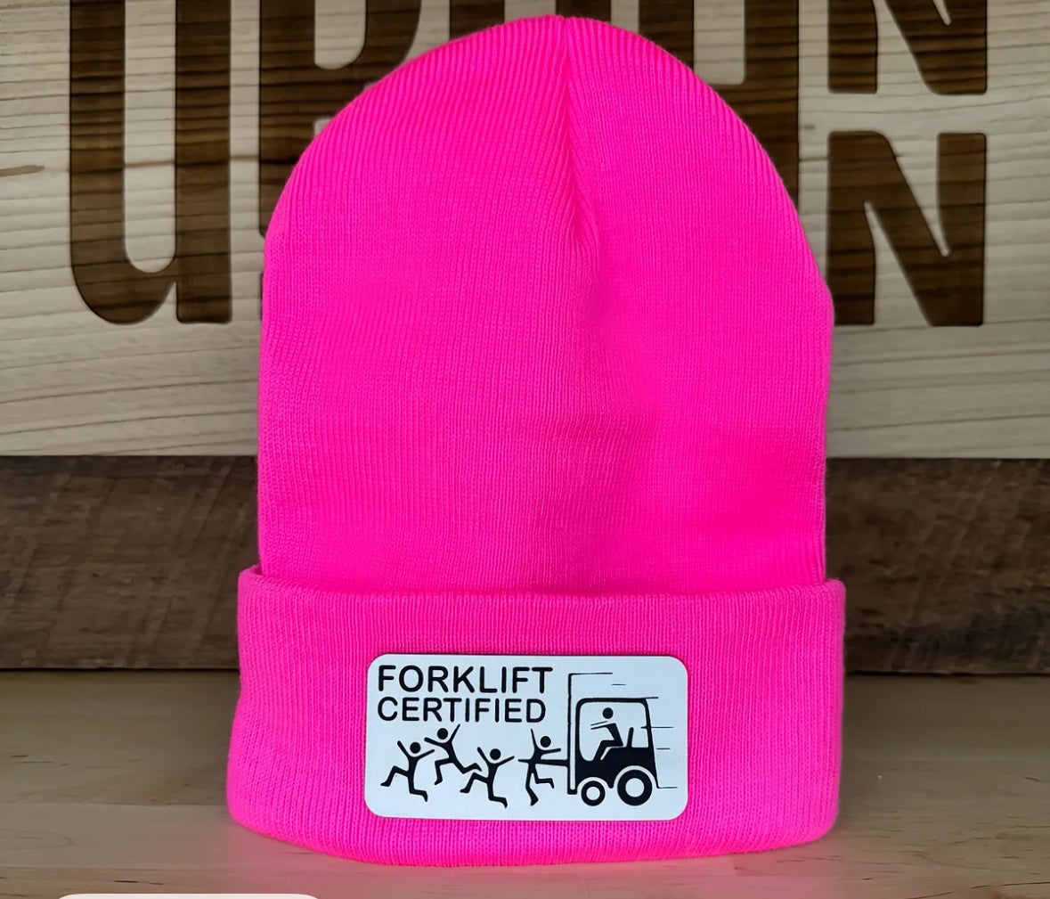 Forklift Certified Hat